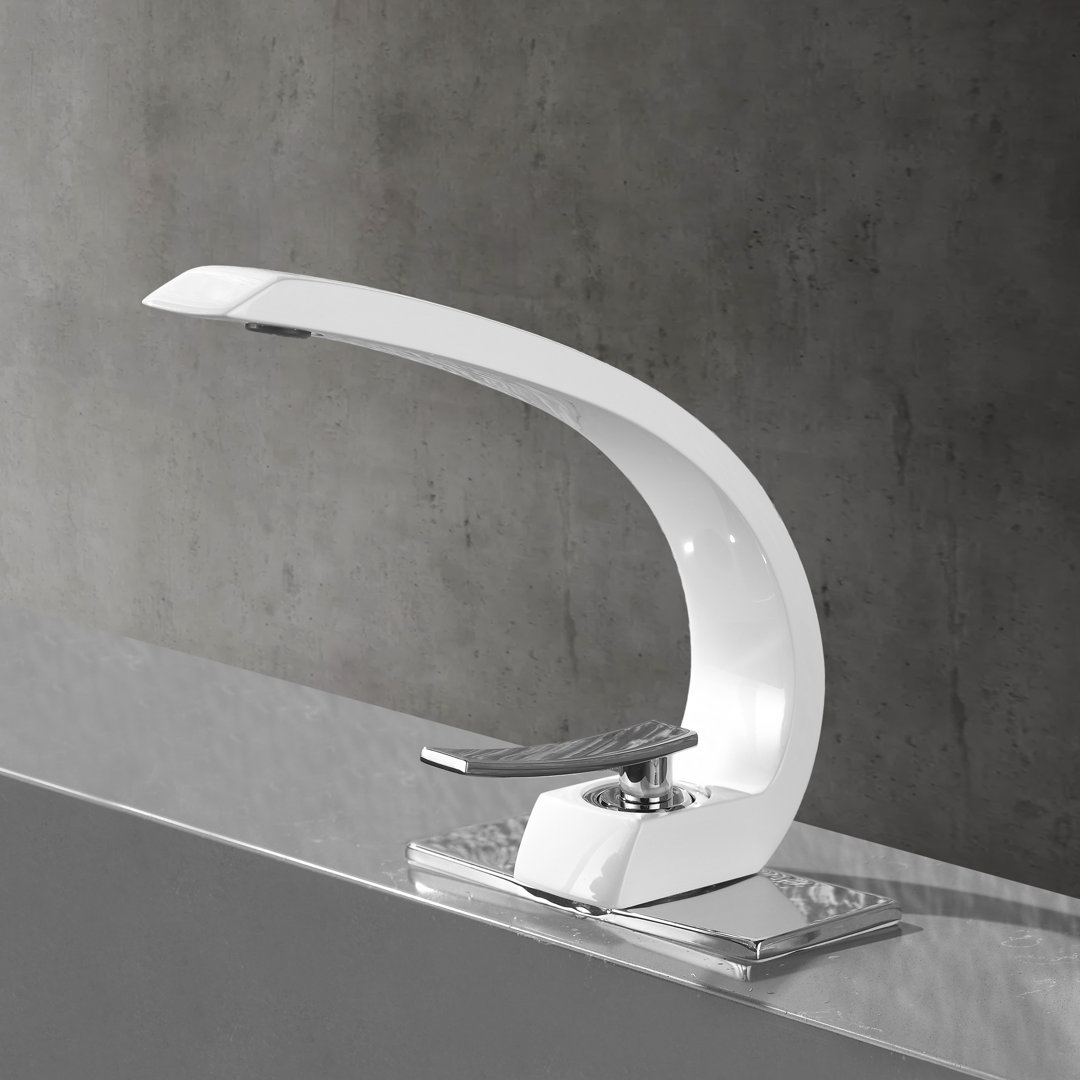 Single Handle Single Hole Bathroom Sink Faucet With Optional Drain Assembly